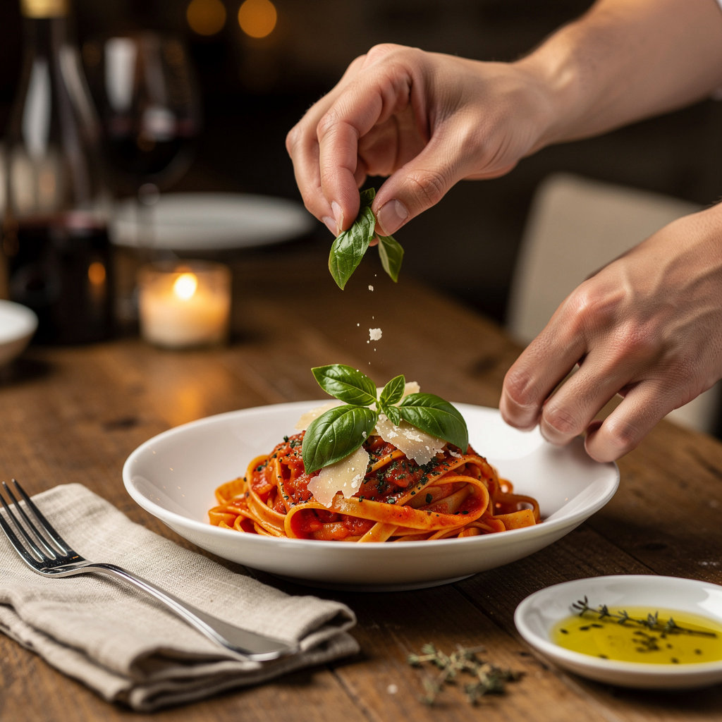 Bella Vista Aurora Italian restaurant intimate cozy dining room with warm lighting and elegant atmosphere